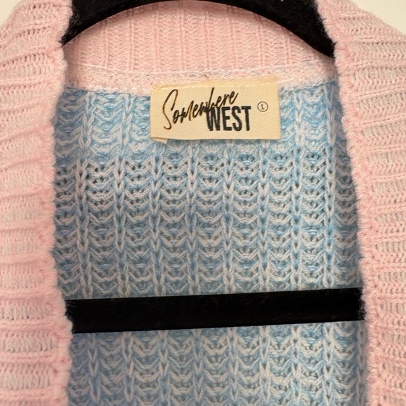 Colorful Knit Cardigan Sweater - Picture 3 of 5